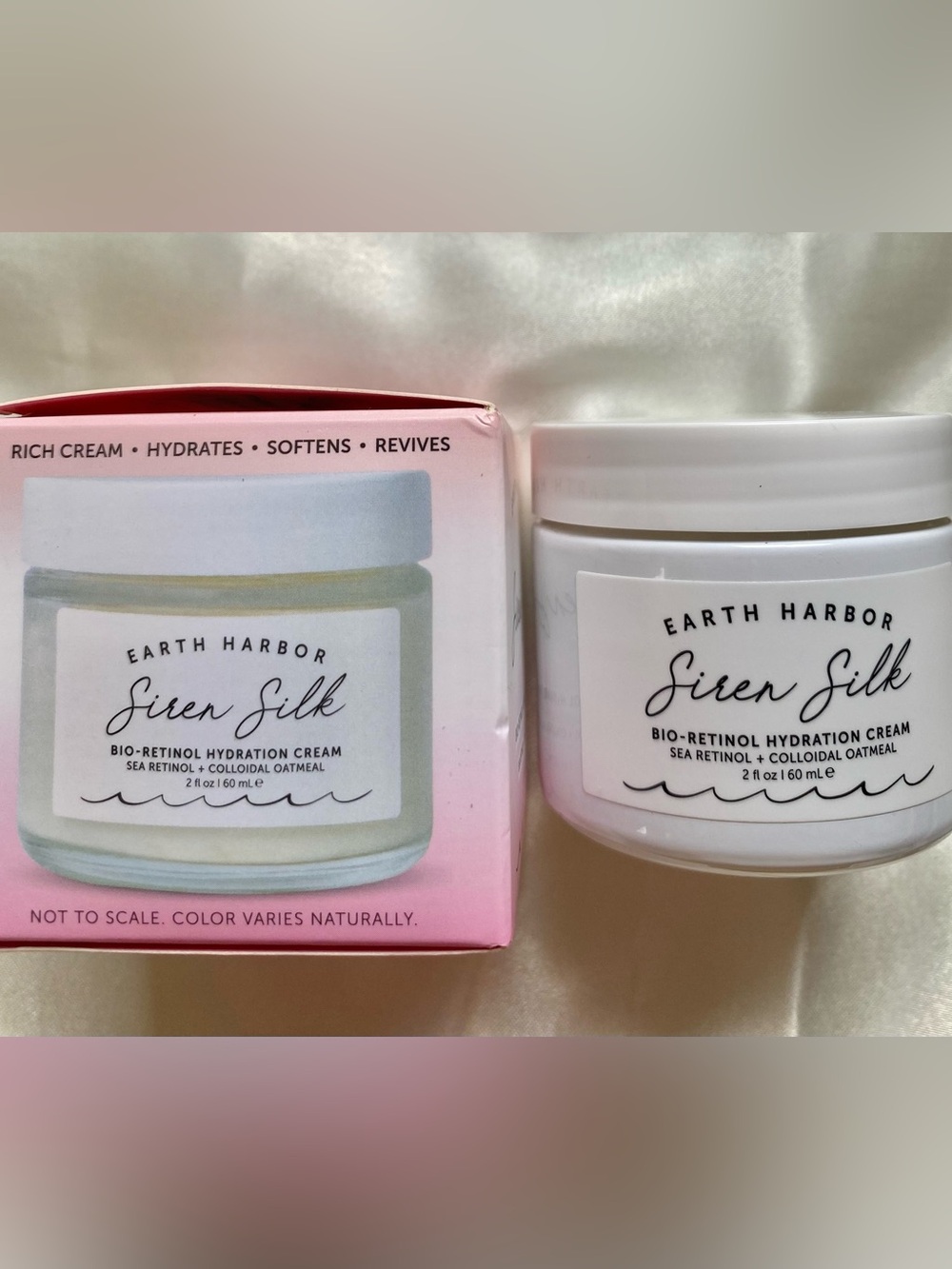 Earth Harbor Siren Silk Bio-Retinol Hydration Face Cream - NEW+Box